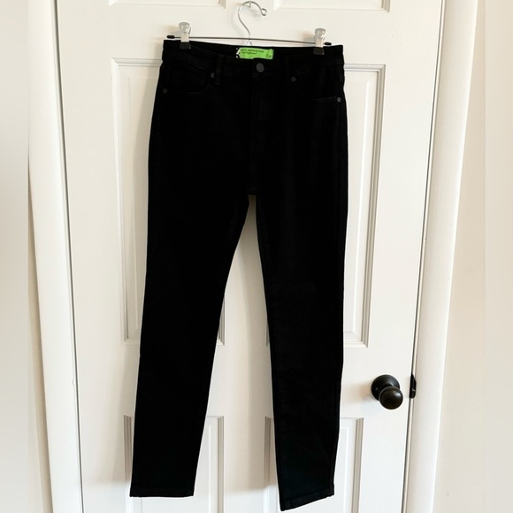 Free People SR vs. SANDRINE ROSE black skinny jeans high rise size 26 new - Picture 1 of 6